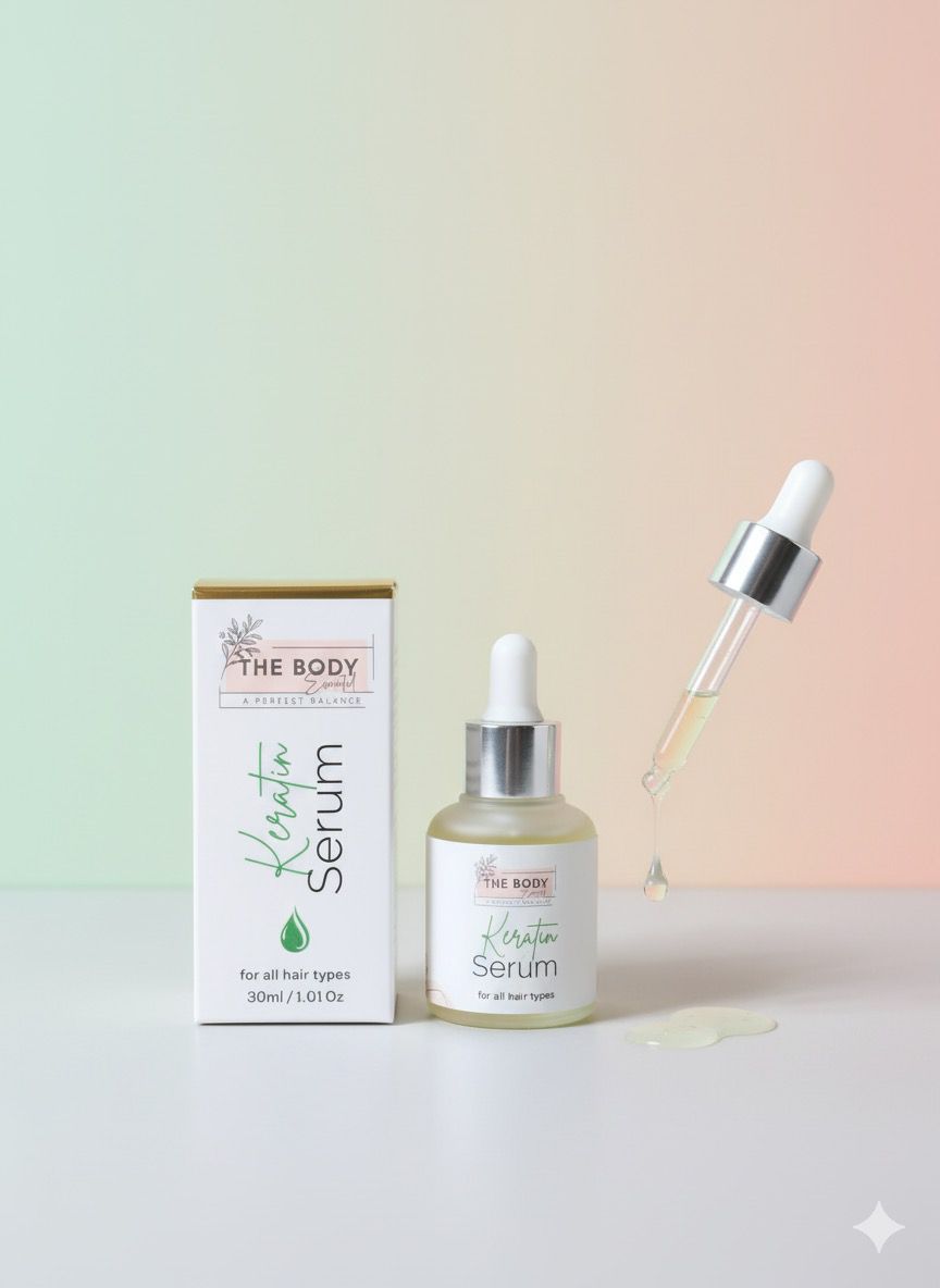 Keratin Repair & Smooth Hair Serum